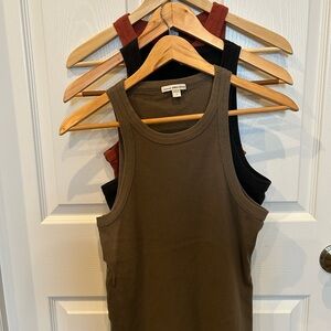 James Perse lot of 3 Tank Tops